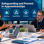 Safeguarding and Prevent in apprenticeships discussed by education professionals reviewing learner protection and safeguarding practice.